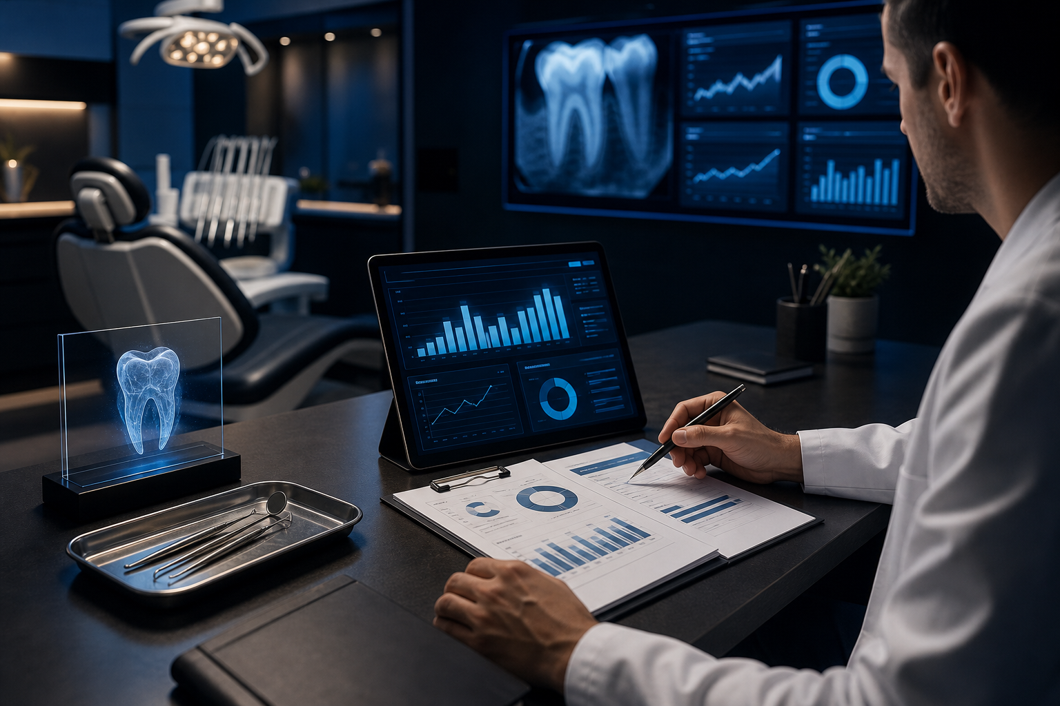 Análise financeira odontológica